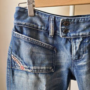 Diesel Jeans Low Rise Boot Cut - Sz 28